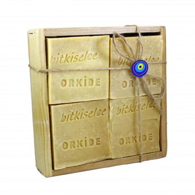 Bitkiselce Doğal Orkide Sabunu - Doğal ve El Yapımı 4 Adet (450 gr.) Bitkiselce Doğal Orkide Sabunu - Doğal ve El Yapımı 4 Adet (450 gr.)